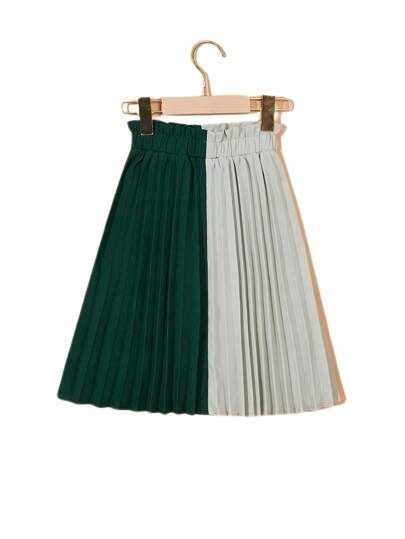 SHEIN DZIECIĘCA SPÓDNICA PLISOWANA 116-122 CM ŁRG
