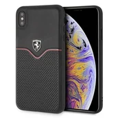 Etui i futerały do telefonów - Ferrari Hardcase do iPhone XS Max czarny Off Track Victory FEOVEHCI65BK - miniaturka - grafika 1