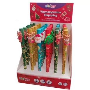 Długopis Wymazywalny Merry Christmas Strigo Ssc200 - Papier do drukarek - miniaturka - grafika 1