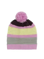 Czapki dla dzieci - Color Kids Czapka w kolorze jasnoróżowo-szaro-żółtym - miniaturka - grafika 1