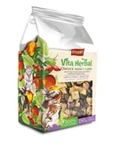 Karma dla gryzoni - Vitapol Vita Herbal mieszanka uzupełniająca dla gryzoni i królika Owoce z sadu i lasu 150 g - miniaturka - grafika 1