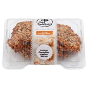 Inne pieczywo - Carrefour Targ Świeżości Kruche ciasteczka ze słonecznikiem orzeszkami i sezamem 200 g - miniaturka - grafika 1
