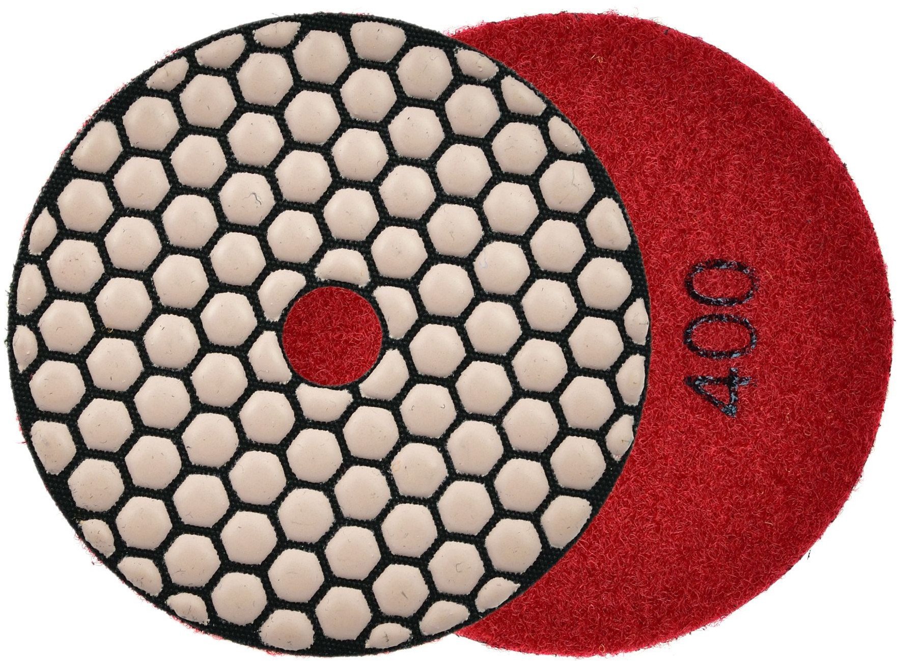 Geko Tarcza polerska do szlifowania gresu na sucho 100mm GR400 25/250