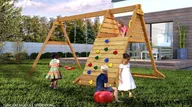 Place zabaw - Huśtawka dla dzieci Fungoo Spider King - miniaturka - grafika 1