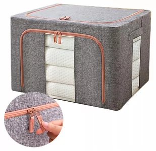 Pokrowiec Organizer XL mocny Duży torba na odzież pościel koc do szafy - Pokrowce na ubrania - miniaturka - grafika 1