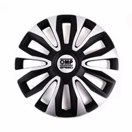 Kołpaki samochodowe - Kołpaki OMP Magnum Speed Czarny Srebrzysty 15" (4 uds) - miniaturka - grafika 1