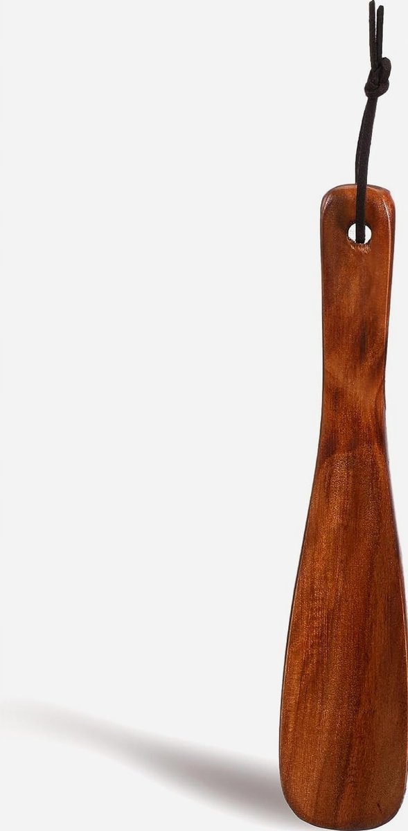 ŁYŻKA DO BUTÓW DREWNIANA MAŁA 192X4CM KRÓTKA Z LINKĄ UNISEX