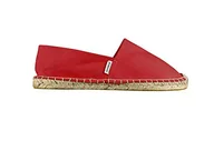 Espadryle damskie - JEAN CLAUDE OLIVIER JCOLIVIER espadryle, czerwony, rozmiar 42 EU - miniaturka - grafika 1