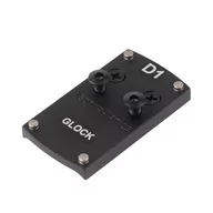 Amunicja i osprzęt ASG - Vector Optics - Płytka montażowa Red Dot Pistol Mount Base do Glock - SCRDM-01 - miniaturka - grafika 1