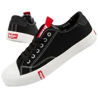 Trampki męskie - Buty Lee Cooper LCW-24-31-2238M czarne - miniaturka - grafika 1