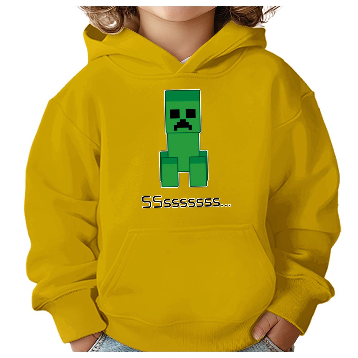 BLUZA DZIECIĘCA MINECRAFT 122-128 DLA DZIEWCZYNKI CHŁOPCA PREZENT