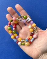 Naszyjniki - Naszyjnik Kolorowe Kamienie - miniaturka - grafika 1