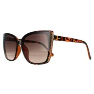 Okulary przeciwsłoneczne - Guess Okulary przeciwsłoneczne damskie GF0412-6352F ø 63 mm - miniaturka - grafika 1