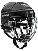 Hokej - Kask hokejowy Bauer RE-AKT 100 Combo Black Youth - miniaturka - grafika 1