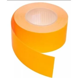 POLIGRAF Taśma do metkownicy 1rzędowa 22x12mm prosta pomarańczowa - Cenówki - miniaturka - grafika 2