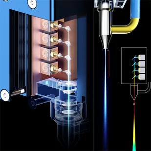Laserowa Grawerko-Wycinarka SCULPFUN S30 Pro Max 20W, Automatyczne Wspomaganie Powietrzem, Ognisko Lasera - Grawerowanie i akcesoria - miniaturka - grafika 6