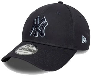 Czapka z daszkiem NEW ERA NYY Team Outline 9FORTY granatowa - Czapki damskie - miniaturka - grafika 1