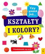 Książki edukacyjne - Przedszkolak się uczy Czy znasz już kształty Praca zbiorowa - miniaturka - grafika 1