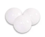 Zabawki do kąpieli - Plastikowe piłki do suchego basenu 50szt. - biały - miniaturka - grafika 1