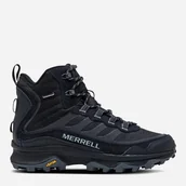 Buty trekkingowe męskie - Męskie buty trekkingowe z membraną Merrell Moab Speed ​​​​Thermo Mid WTPF M J066911 43 27 cm Black (194917549544) - miniaturka - grafika 1