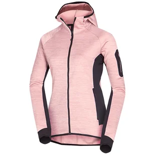Bluza damska Northfinder Coleen Rozmiar: XL / Kolor: różowy/czarny - Bluzy sportowe damskie - miniaturka - grafika 1