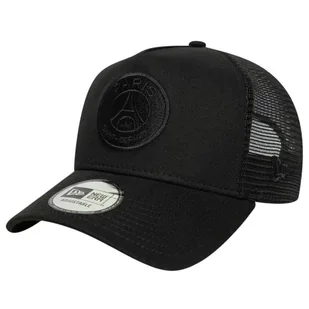 New Era czapka z daszkiem Trucker Cap Paris Saint-Germain czarna - Czapki dla dzieci - miniaturka - grafika 1