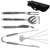 Pozostałe akcesoria kuchenne - Orion Zestaw przyborów grillowych grill 6 el. 141830 - miniaturka - grafika 1