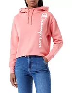 Bluzy damskie - Champion Damska bluza z kapturem American Classics Maxi, Różowy intensywny, M - miniaturka - grafika 1