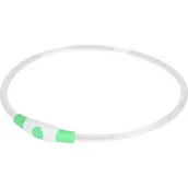 Odblaski i adresówki - AniOne Silikonowa opaska odblaskowa LED zielony - miniaturka - grafika 1