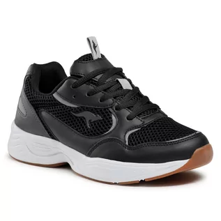 Buty sportowe damskie - KangaRoos Buty Kp-Pow 81111 000 5003 Jet Black/Steel Grey - grafika 1