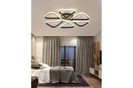 Lampy sufitowe - Decorativi Lampa sufitowa do salonu Trójkąty LED 72W na Pilota 295 Decorativi 295 - miniaturka - grafika 1