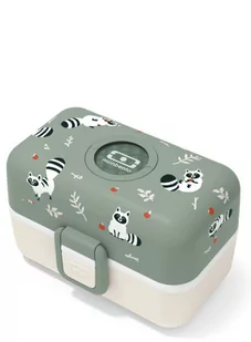 Mb Tresor Monbento Lunch Box Dla Dzieci - Green Raccoon - Lunch boxy - miniaturka - grafika 1