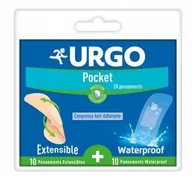 Apteczki i materiały opatrunkowe - Polfa Urgo Pocket 10 szt + 10 szt - miniaturka - grafika 1