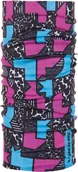 Czapki i chusty sportowe damskie - Viking Chusta Regular czarno-różowo-niebieska 8844 - miniaturka - grafika 1