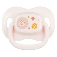 Smoczki do butelek - Smoczek CANPOL BABIES Newborn Symetryczny 6-18 m Różowy - miniaturka - grafika 1