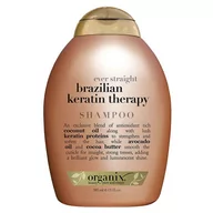 Szampony do włosów - Organix Brazilian Keratin Smooth Shampoo - szampon wygładzający z brazylijska keratyną 385ml - miniaturka - grafika 1