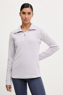 Columbia bluza sportowa Glacial IV kolor różowy gładka 1802201 - Bluzy damskie - miniaturka - grafika 1