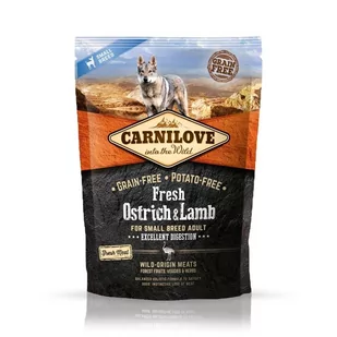 Carnilove Fresh Ostrich&Lamb Small Breed Adult 1,5 kg - Sucha karma dla psów - miniaturka - grafika 2