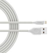 Kable USB - JCPAL Linx FlexLink Lightning Cable - kabel Lightning 1,8m - biały 1021947472 - miniaturka - grafika 1