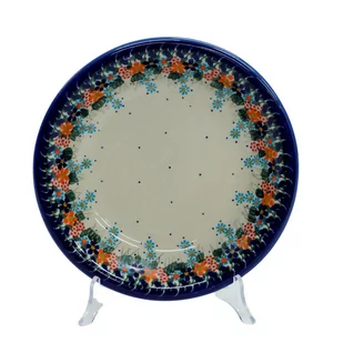 Ceramiczny talerz głęboki 22,5 cm Ceramika Bolesławiec - Dekoratorstwo - miniaturka - grafika 1