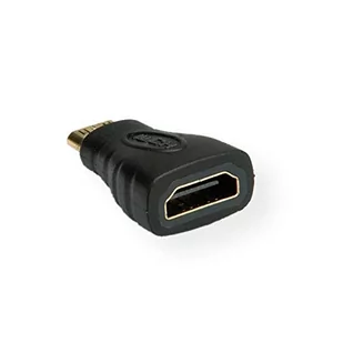 Adapter AV Value miniHDMI na HDMI Czarny 12.99.3152 - Adaptery i przejściówki - miniaturka - grafika 1