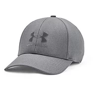 Czapki damskie - Under Armour Męska czapka Isochill Armourvent Str, szary (012 czarny, L/XL UK - miniaturka - grafika 1