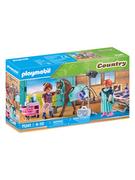 Zabawki kreatywne - Playmobil Figurki do zabawy "Veterinarian for horses" - 4+ - miniaturka - grafika 1