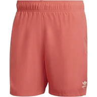 Kąpielówki męskie - Kąpielówki męskie adidas ESSENTIALS SS czerwone HE9423-XS - miniaturka - grafika 1