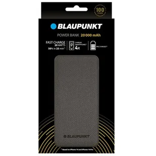 Blaupunkt BL-120PB 20000mAh 20W Czarny - Powerbanki - miniaturka - grafika 1