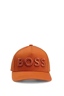 Czapki damskie - BOSS Męska czapka Sevile 6, ciemnopomarańczowa 801, rozmiar uniwersalny, Dark Orange801, jeden rozmiar - grafika 1