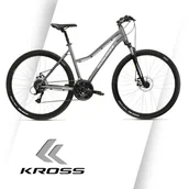 Rowery - Rower crossowy Kross MOVE 2.0 28" rama aluminium 19" 165-183cm AMORTYZACJA UNISEX - miniaturka - grafika 1