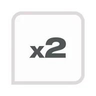 Złącza, przejściówki, adaptery - Wtyk antenowy typ F 2szt. LEXMAN - miniaturka - grafika 1