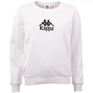 Bluzy damskie - Kappa Damska bluza Lindira, krój regularny, Bright White, S - grafika 1