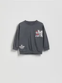 Bluzy i sweterki niemowlęce - Reserved - Longsleeve Psi Patrol - ciemnoszary - miniaturka - grafika 1